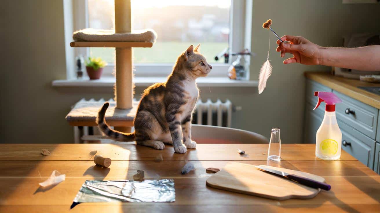 Are 9 minutes a day enough to stop your cat on the table: seven low-cost fixes under £10 you can try