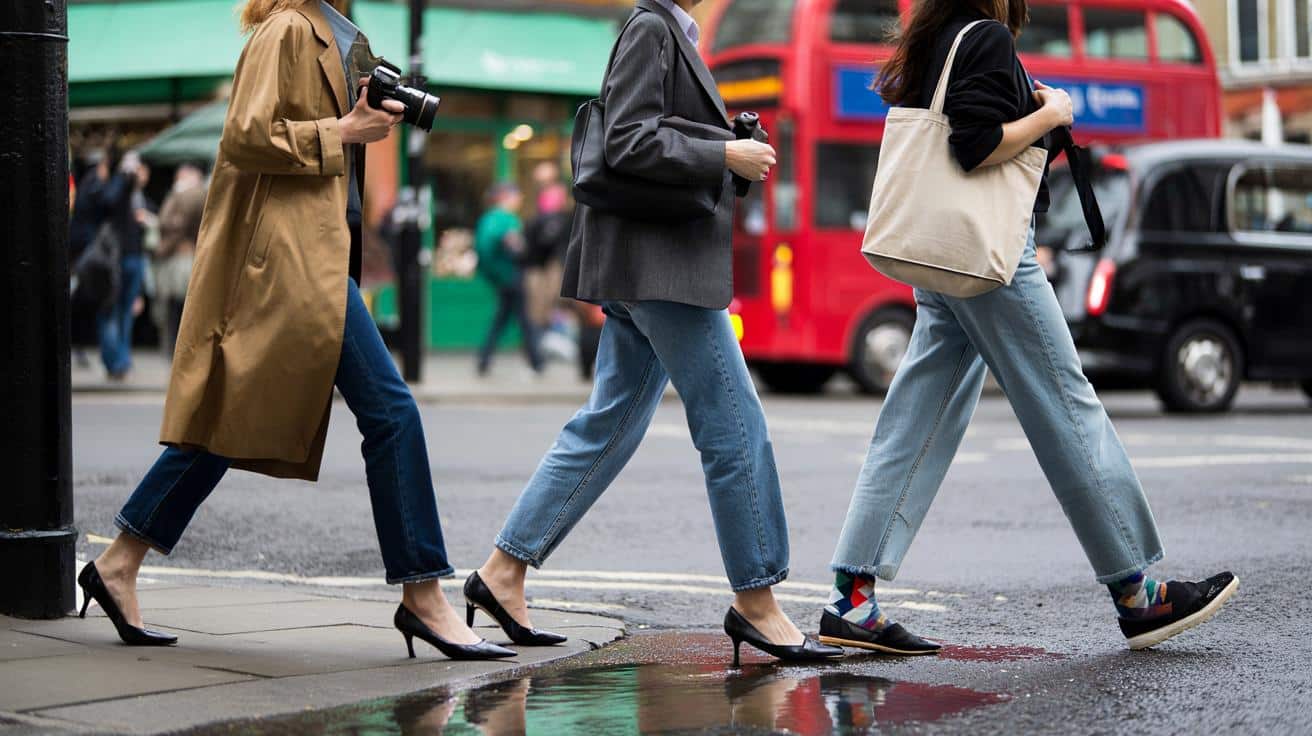 Are London fashion influencers really embracing the cigarette-jean look?