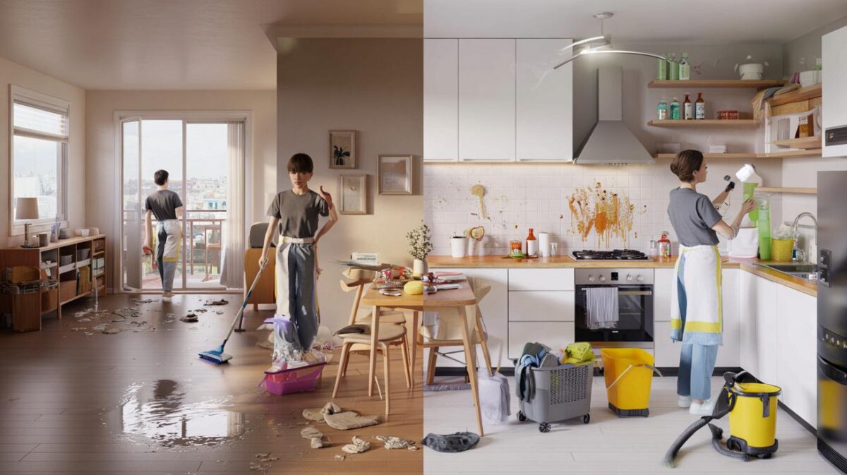 Are people cleaning their homes in the wrong order: seven fixes that save you 52 minutes each week