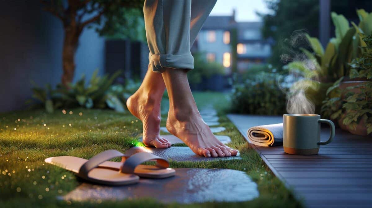 Barefoot for 10 minutes a day: could £0 ground time calm your stress and help you sleep tonight?