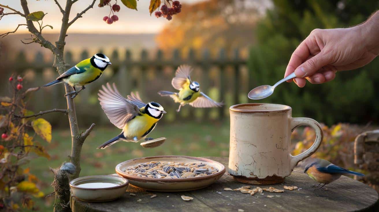 Blue tits: this little-known trick brings them back to your garden every day in autumn