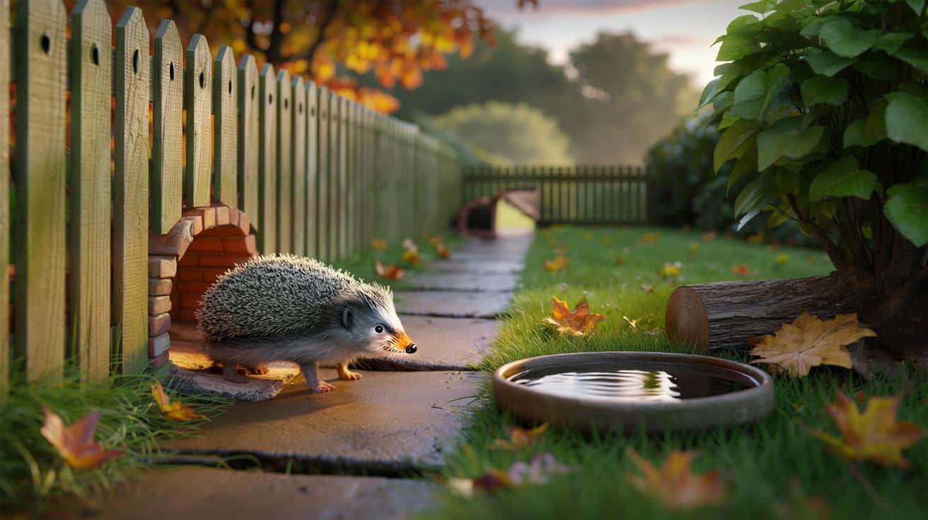 Brits, want hedgehogs in your garden this October? make one 13cm gap and help them roam a mile each night