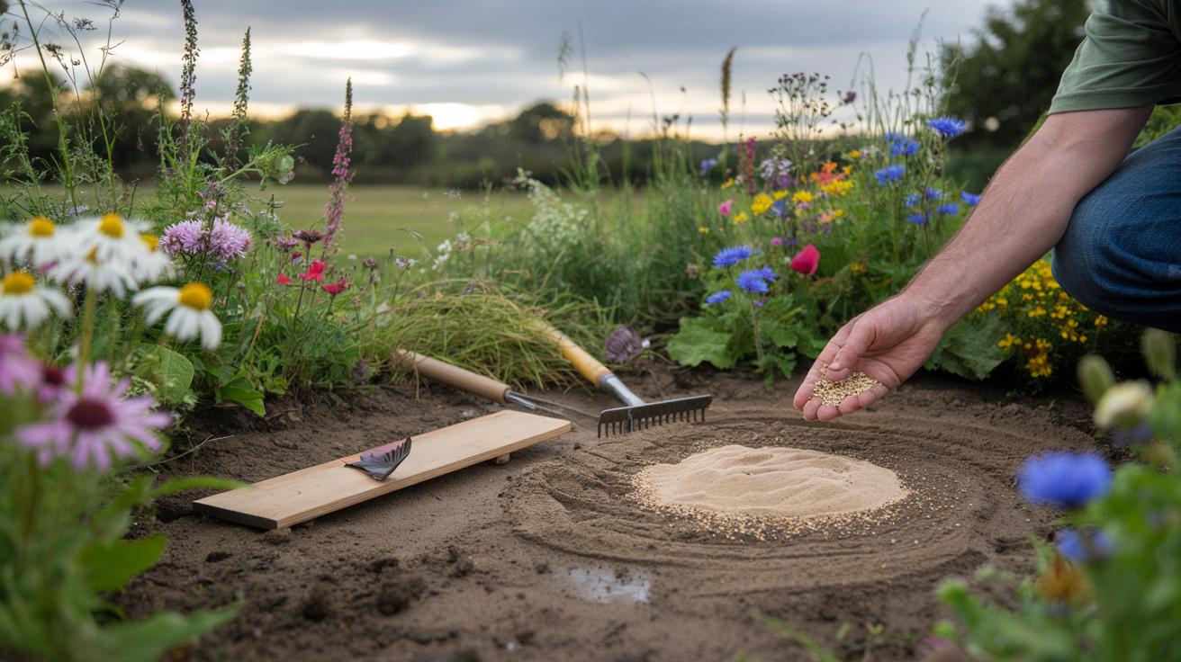 Brits: will 3–5g/m² of native seeds this autumn bring birds and butterflies, with zero watering?
