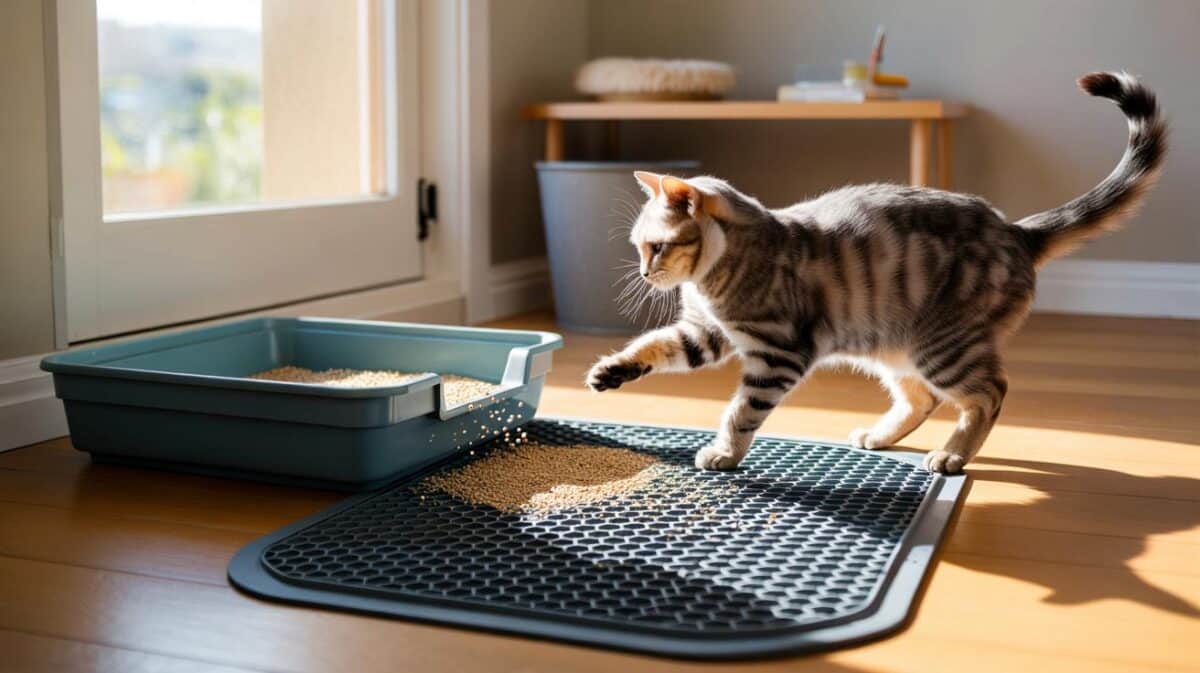 Cat litter everywhere in your home? the 5‑minute trick saving you 30 minutes a week and 90% mess