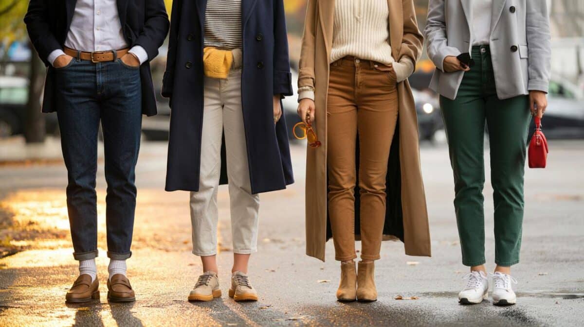 Cigarette-jean colours to wear this autumn: trends and palettes