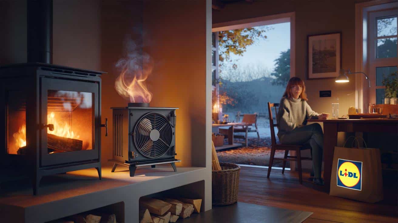 Cold rooms this autumn? Lidl’s €19.99 stove fan spreads heat to 35 m² from 55 °C: will you pay less