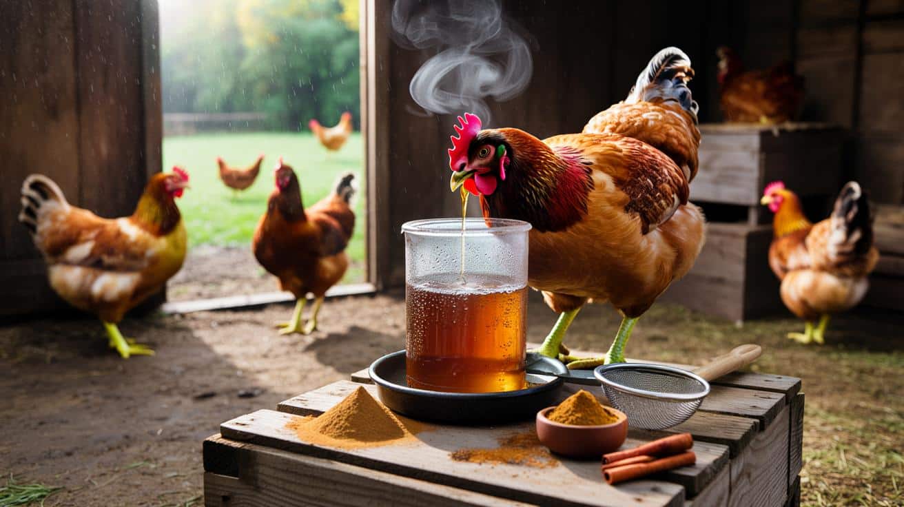 Could 1 tsp in 1 litre save your hens: the kitchen spice that ends diarrhoea in 24 hours flat