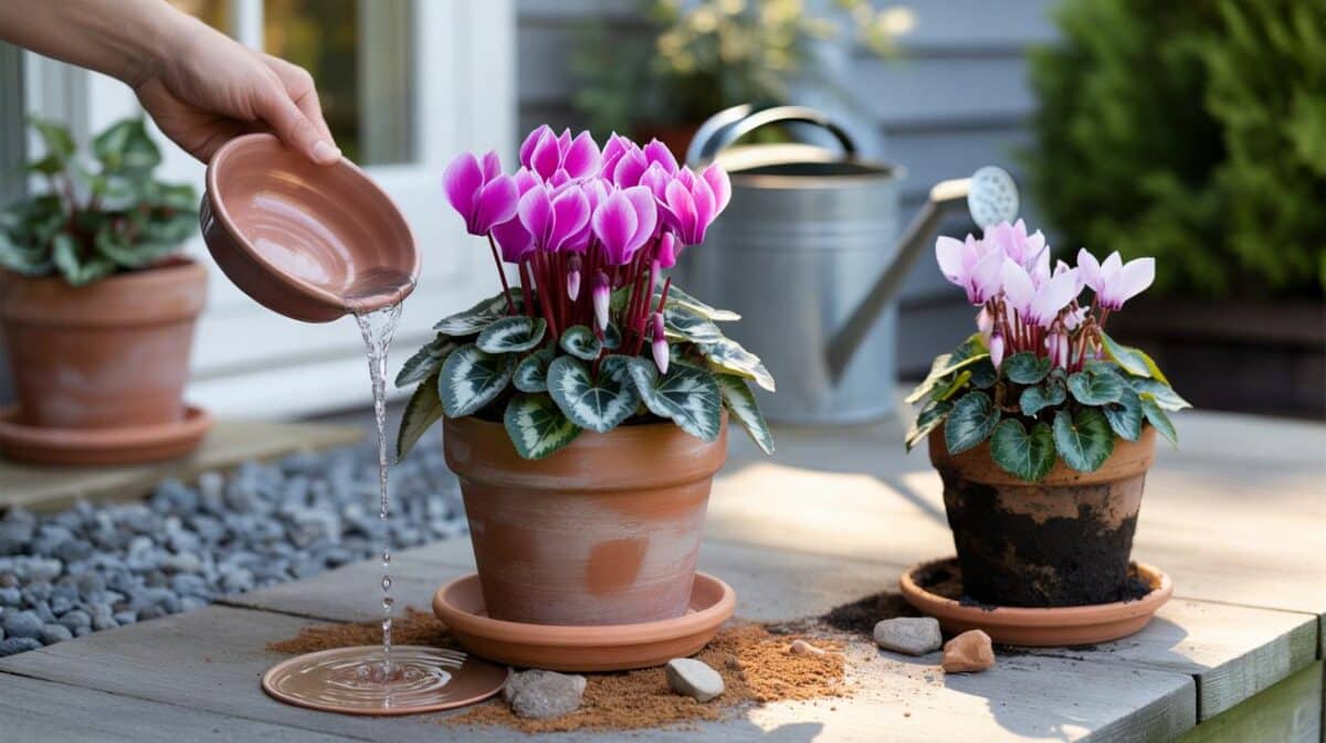 Cyclamen lovers, are you drowning yours with 3 extra waterings a week? 5 steps that rescue 9 in 10