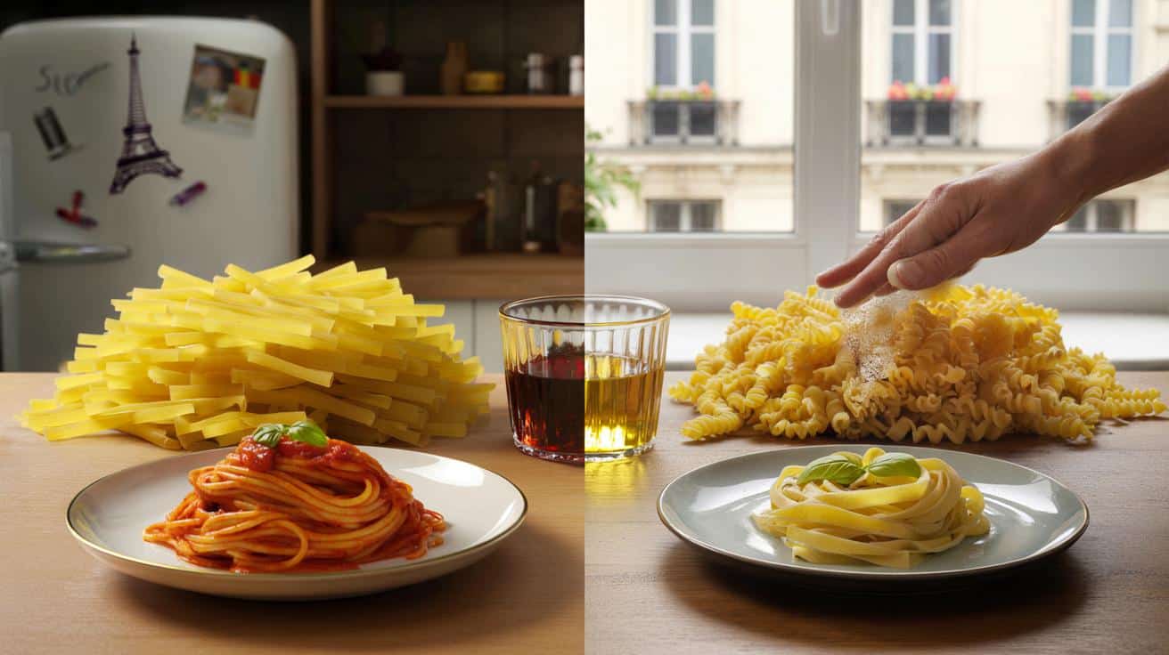 Eight in ten French eat pasta, but that neon-yellow in the aisle: are your noodles dried too fast?