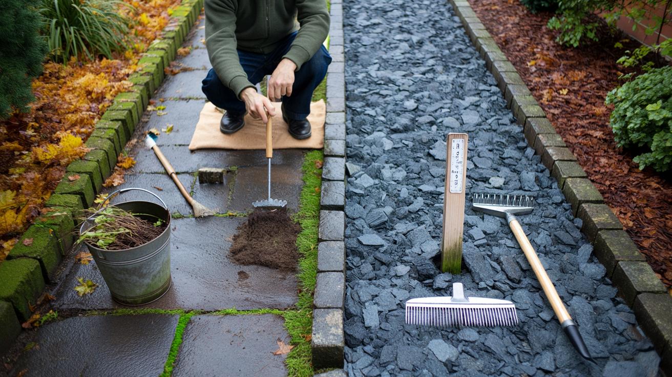 Fed up with back-breaking weeding? 20-minute fix: 4–5 cm mulch keeps 8 in 10 of your paths clear