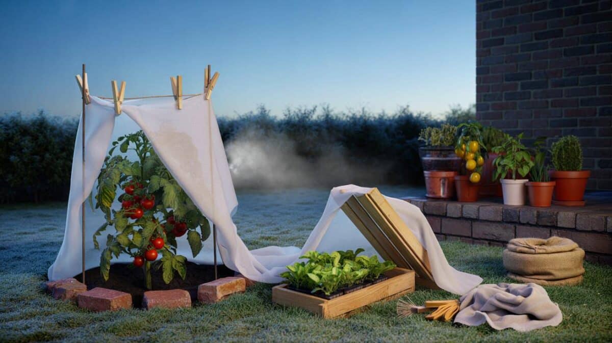 Freeze by Friday: can you save your garden in 15 minutes with a sheet, 4 pegs and 3°C on the way?