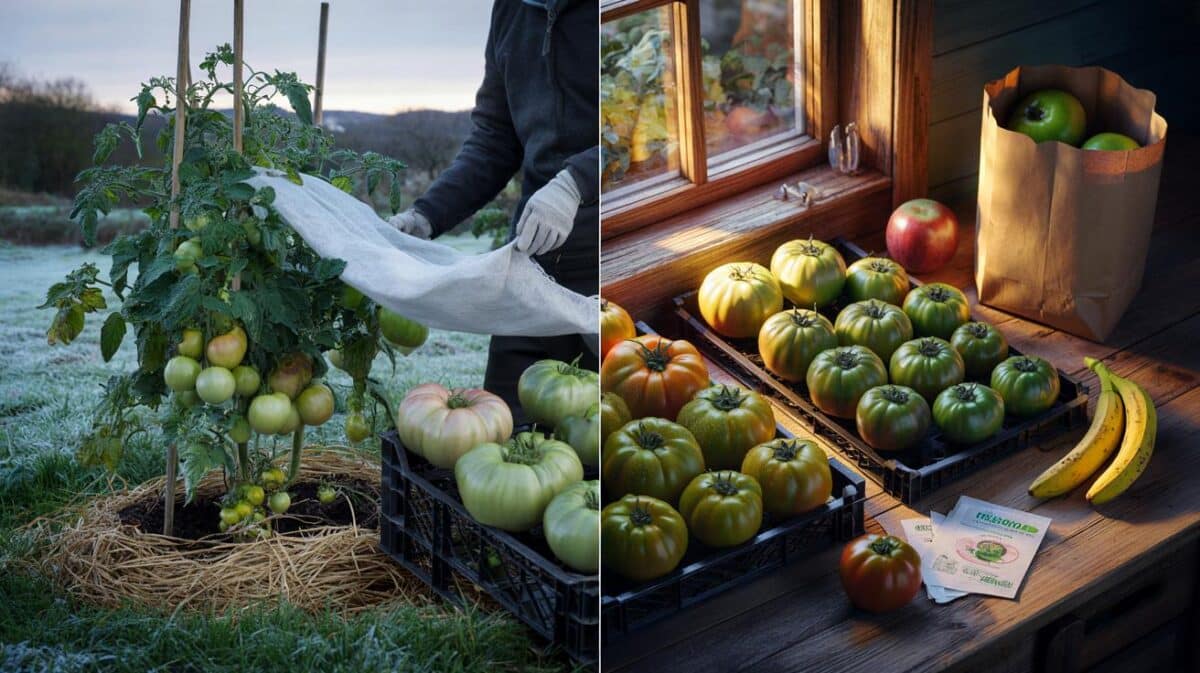 Frost in 7 days? save your green tomatoes now: three old tricks every gardener can use to keep 95%