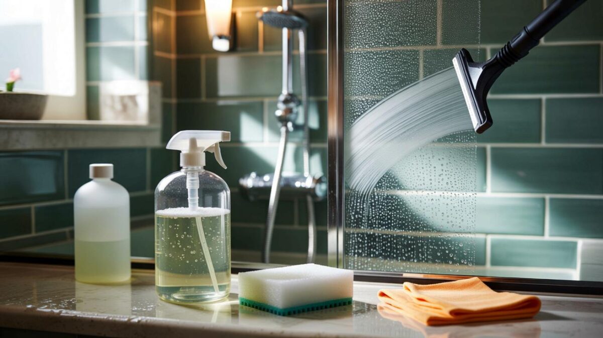 Hotel shower glass hack revealed: are you wasting £12 on sprays when 50:50 vinegar beats limescale?