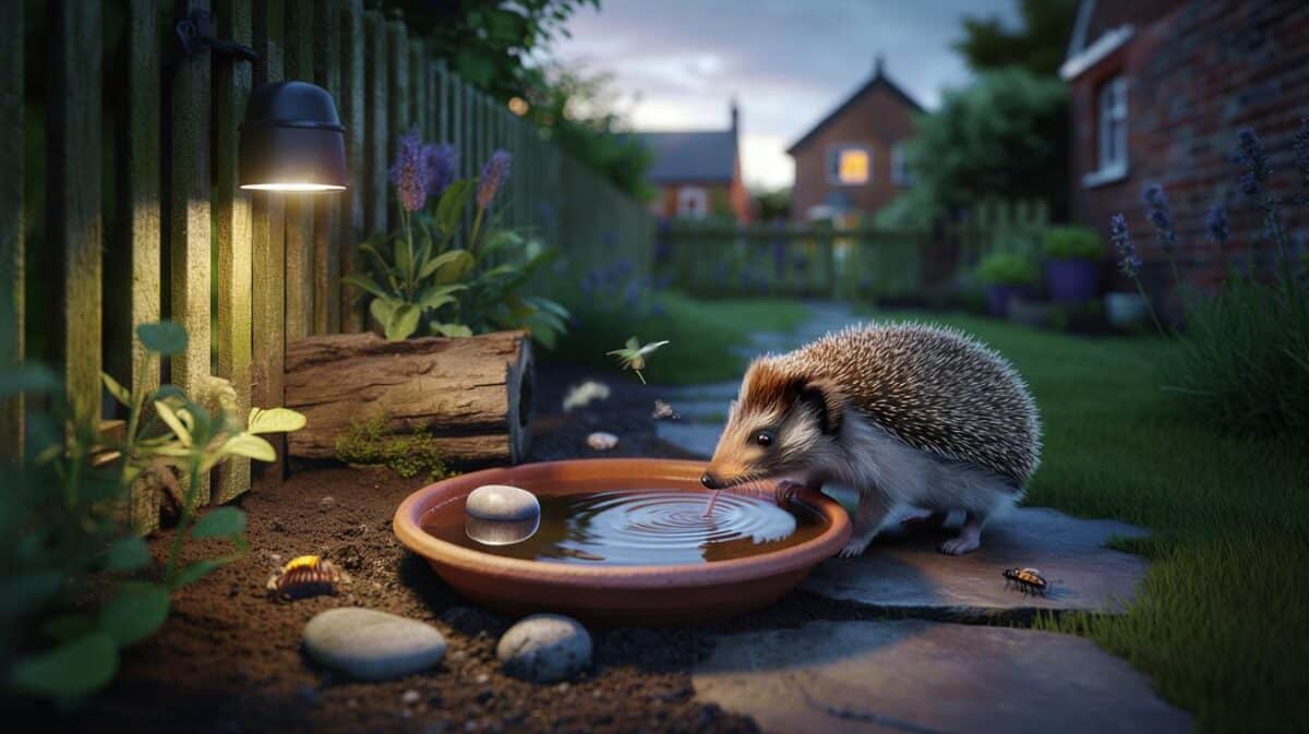 How a single water bowl can turn your garden into a hedgehog haven
