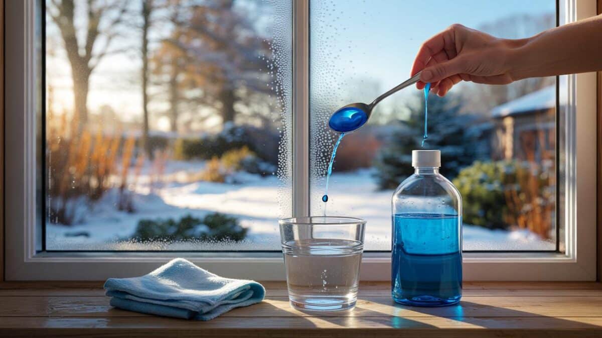Just one spoonful of this keeps your windows streak-free till spring