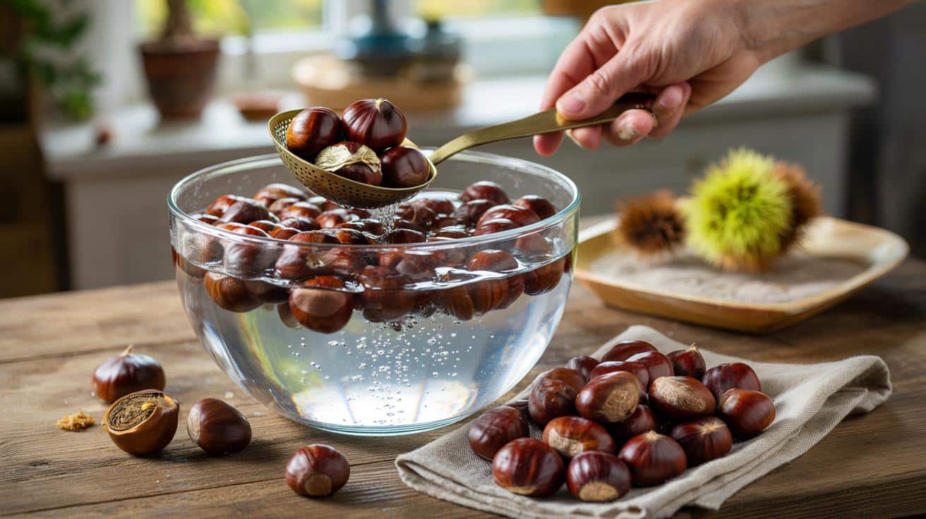 Keep your chestnuts perfect for 90 days : the 24-hour water test you’ll wish you knew last autumn