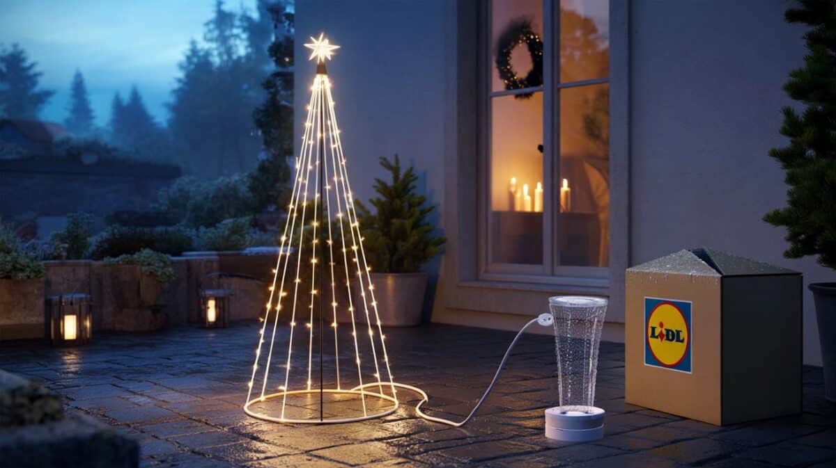 Lidl’s €12.99 LED ‘tree’ upends Christmas: 200 lights, 6-hour timer — will you ditch yours?