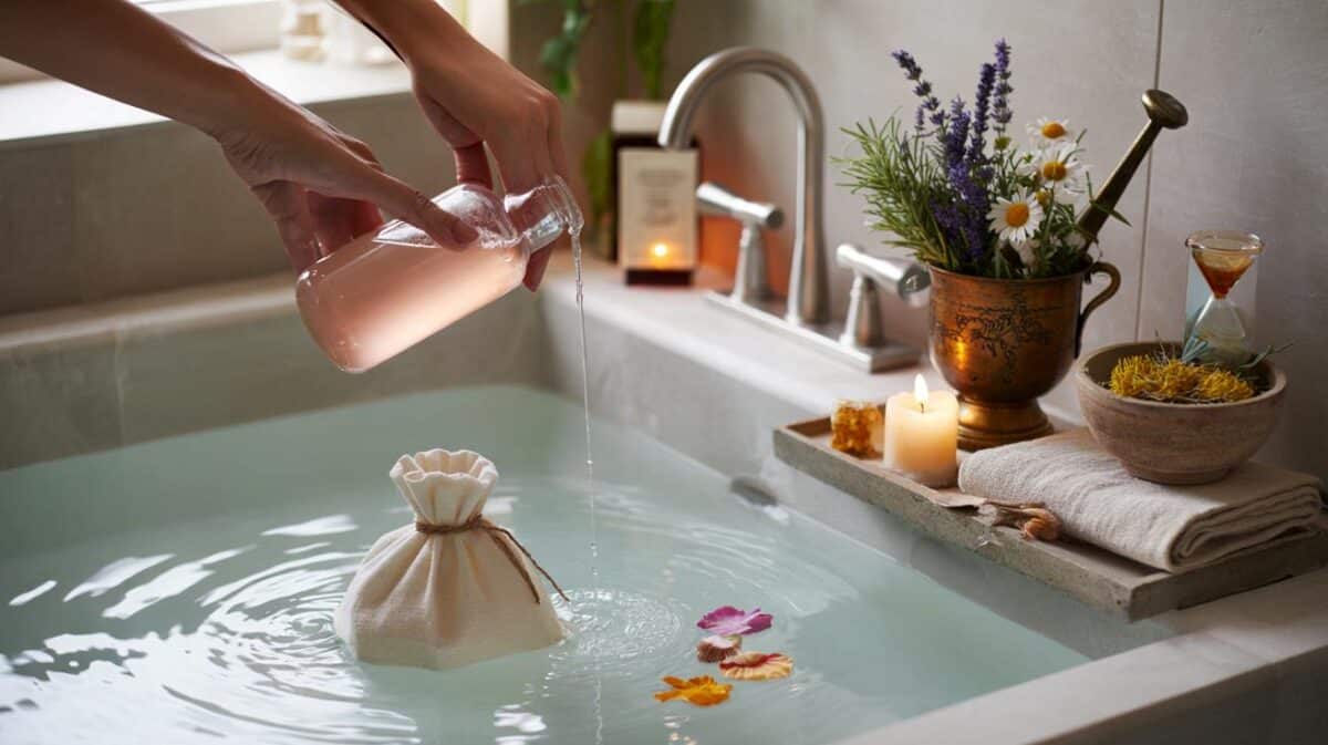 Middle ages ritual returns to bathrooms: will 3 herbs and £4 rose water change skin in 7 days?