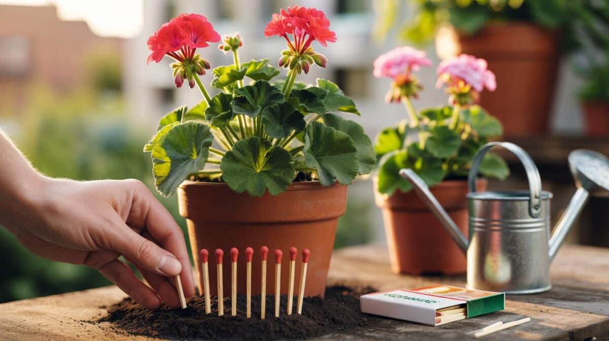 No fertiliser, no chemicals: this matchstick trick saves your flowers