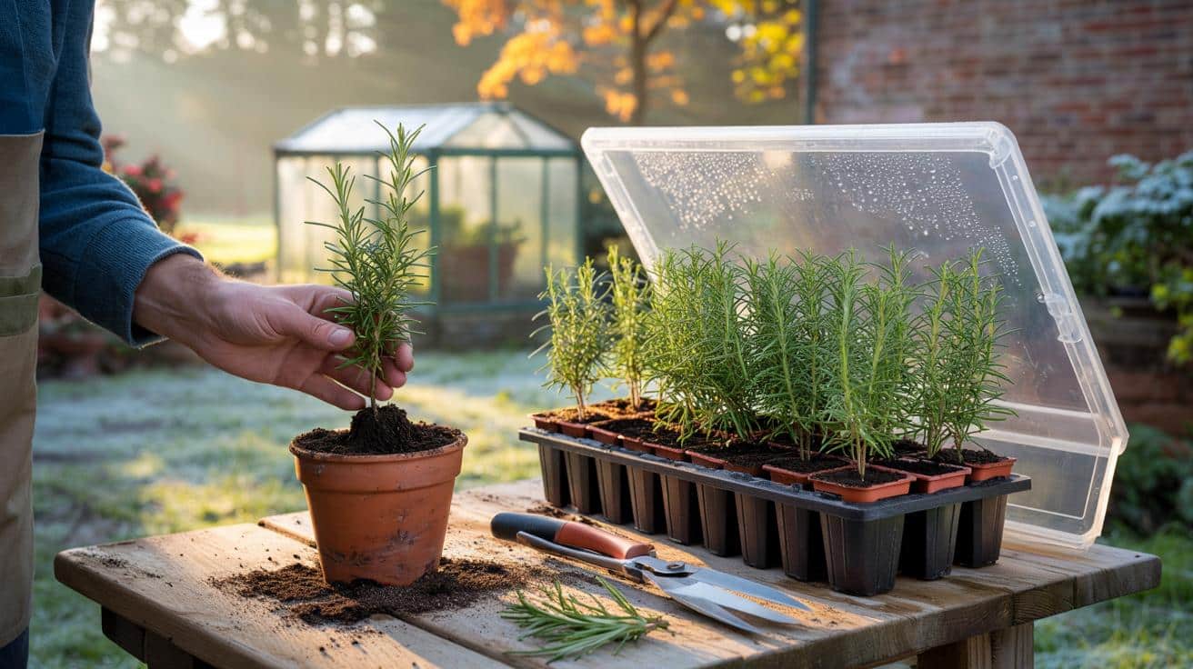 October is your last chance: root 10 rosemary cuttings in 20 minutes and scent your garden winter
