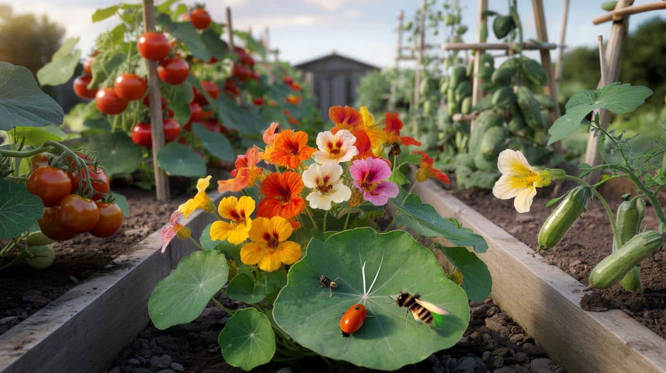 One £2 flower to shield your veg and lift yields by 30% this year: will you plant nasturtiums now?