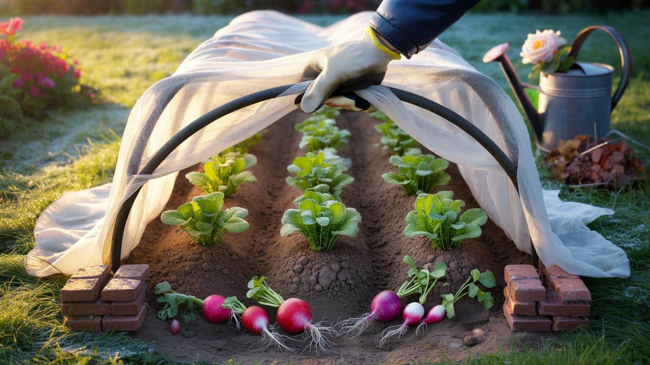 One expert move for you to get crunchy winter radishes in 28 days before 0°C frosts: the 7-step plan