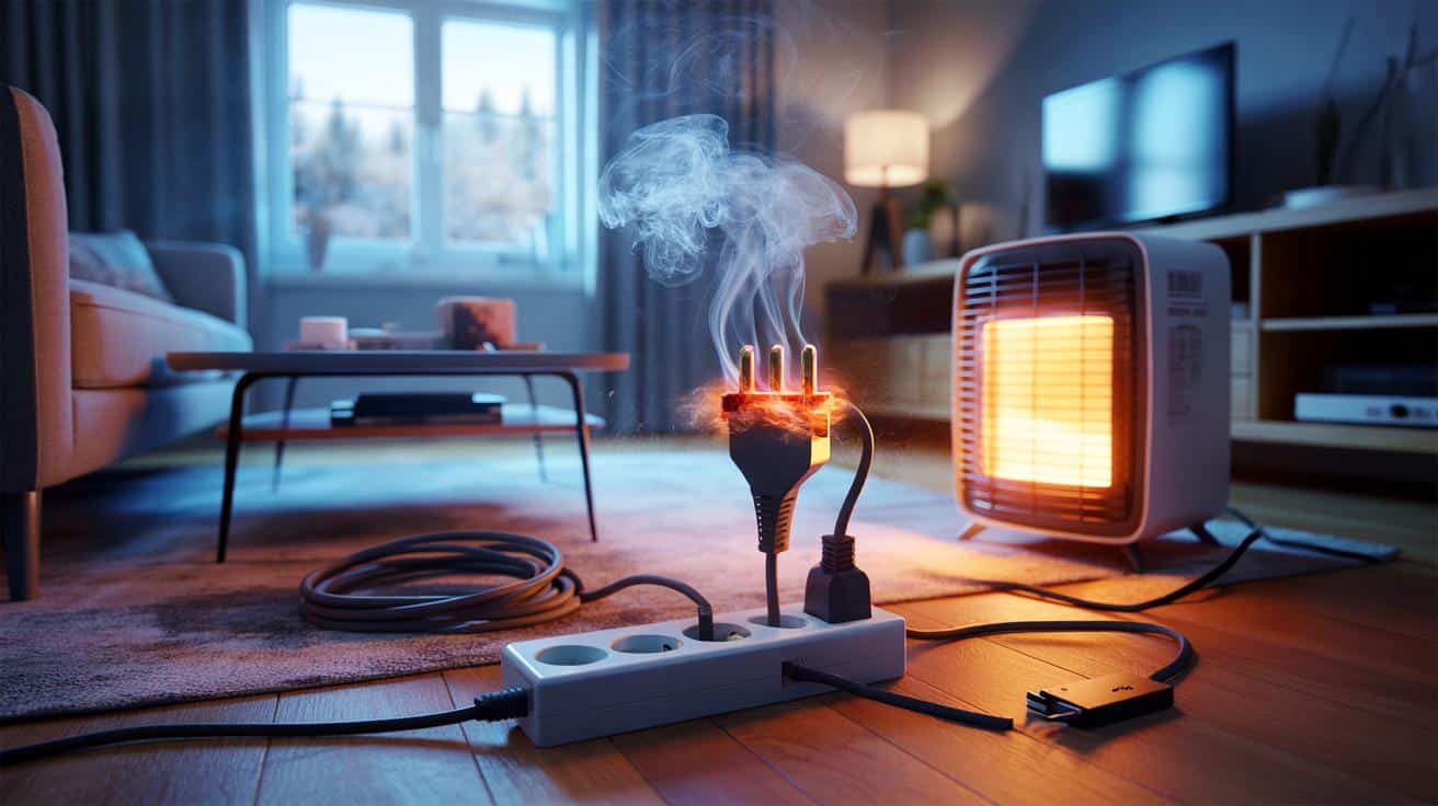 People do this every winter: is your 2,000 W heater on a 3,000 W power strip about to start a fire?