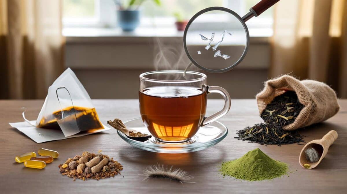 Pesticides, heavy metals, rodent hair, plastic fragments… the 6 teas to avoid