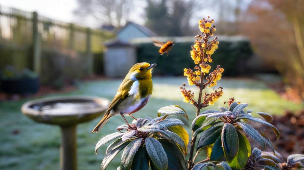Planting this one flower now will attract robins to your garden year round