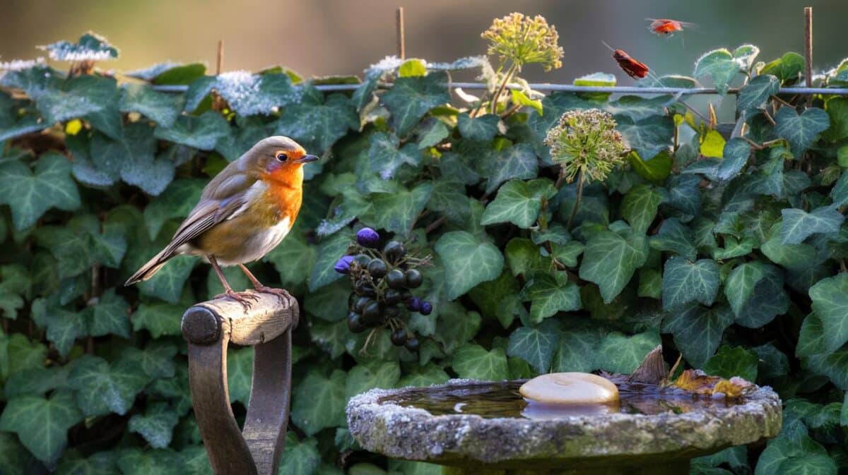 Planting this one perennial now will keep robins returning through every season