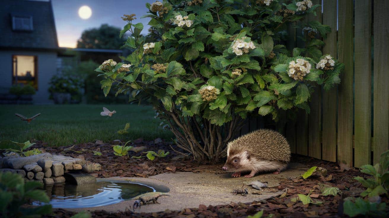 Planting this one shrub now will bring hedgehogs back to your garden at night