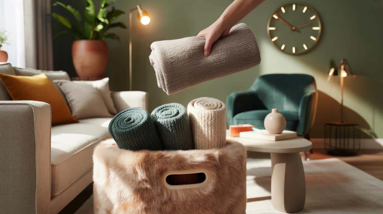 Primark faux-fur basket at €15 promises tidy throws: are you losing 21 hours a year to mess?