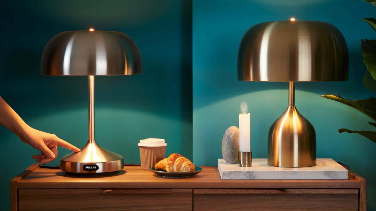 Primark’s €16 touch lamp vs £200 posh lookalikes: are you missing luxe light for the price of lunch?