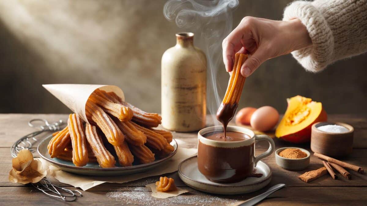 Pumpkin churros for £4.80: can 200g squash, 2 eggs and 10 minutes rescue your chilly 4pm snack?
