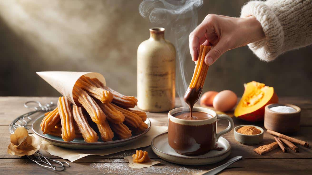 Pumpkin churros for £4.80: can 200g squash, 2 eggs and 10 minutes rescue your chilly 4pm snack?