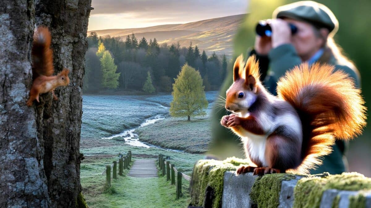 Red squirrel colony is growing in the Dales