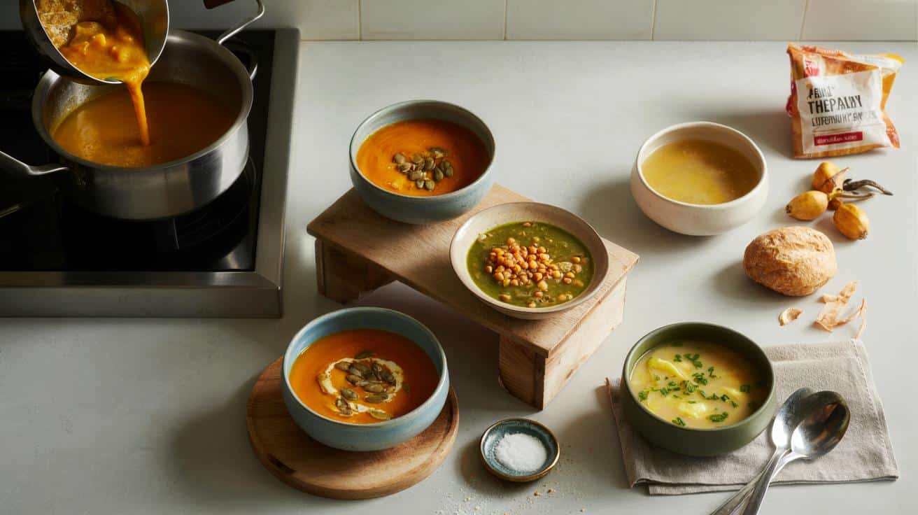 Supermarket soups this winter: are you pouring away fibre? 28 tested, 3 wins, 3 flops, 2 g salt