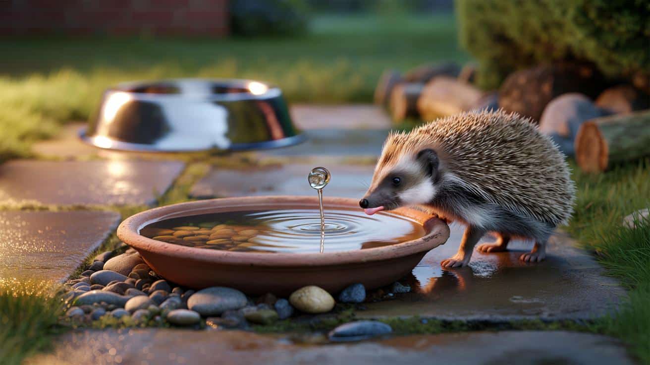 The science behind why hedgehogs love shallow water bowls