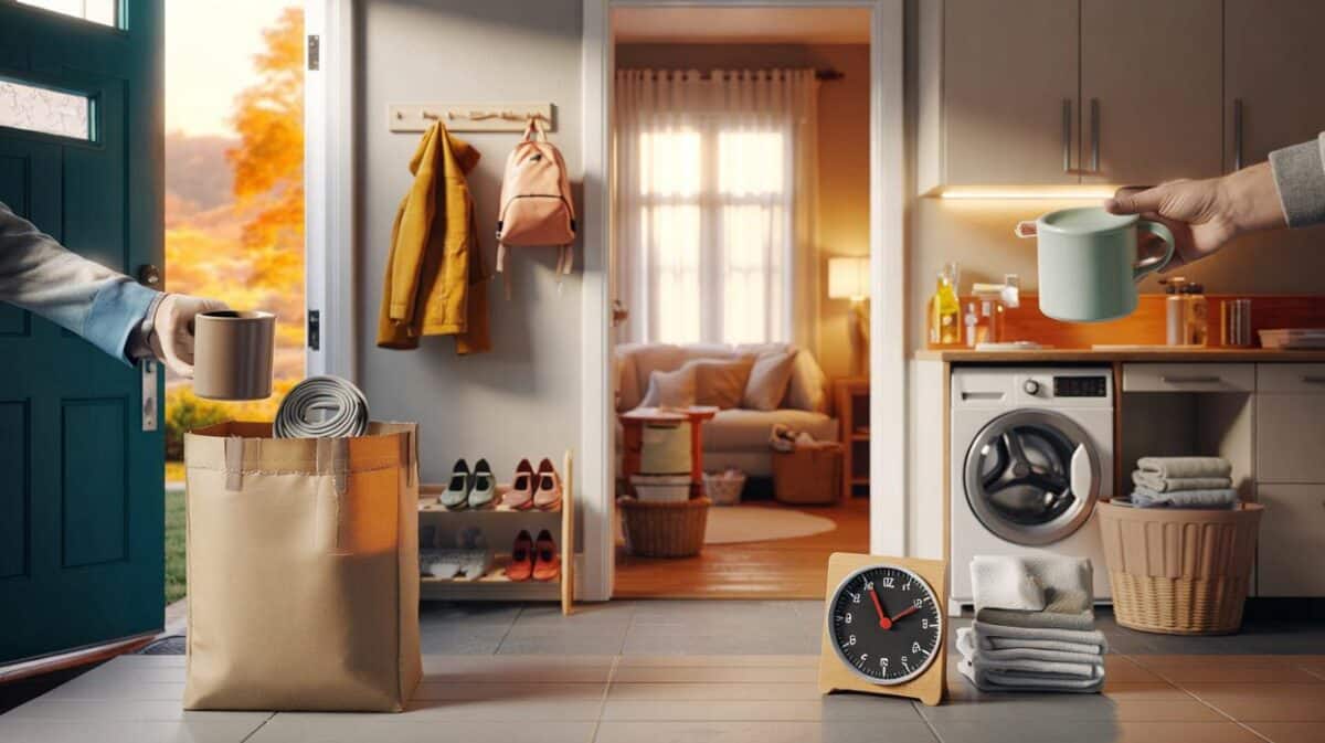 Tired of the mess? how 12 minutes a day and a one in, one out rule can save you 7 hours a month