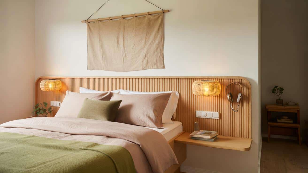 Tufted headboards fading fast: will 7 in 10 readers swap to £129 oak and linen panels this winter?