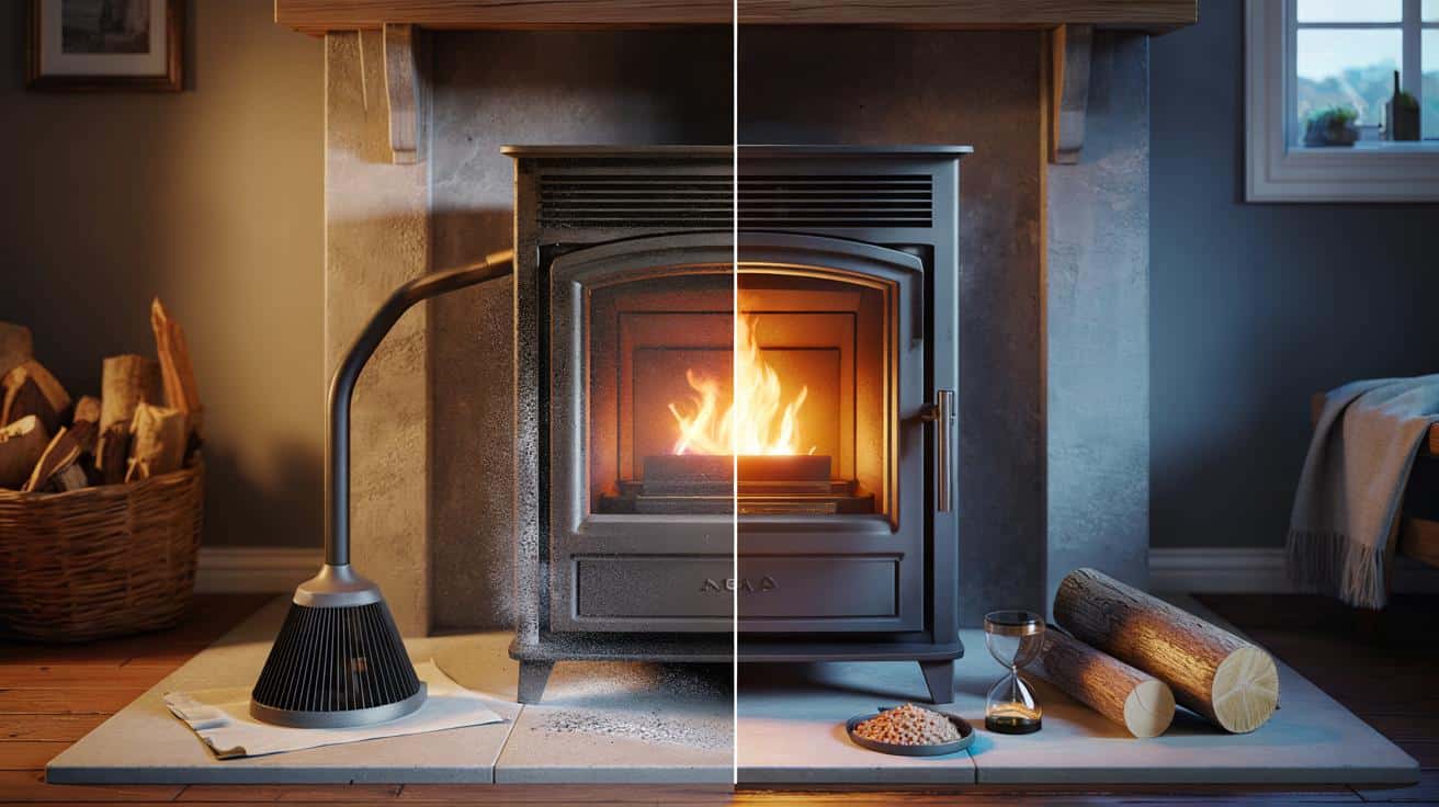 Two-minute cleaning could save you 20% on pellets and logs: will your stove pass the test?