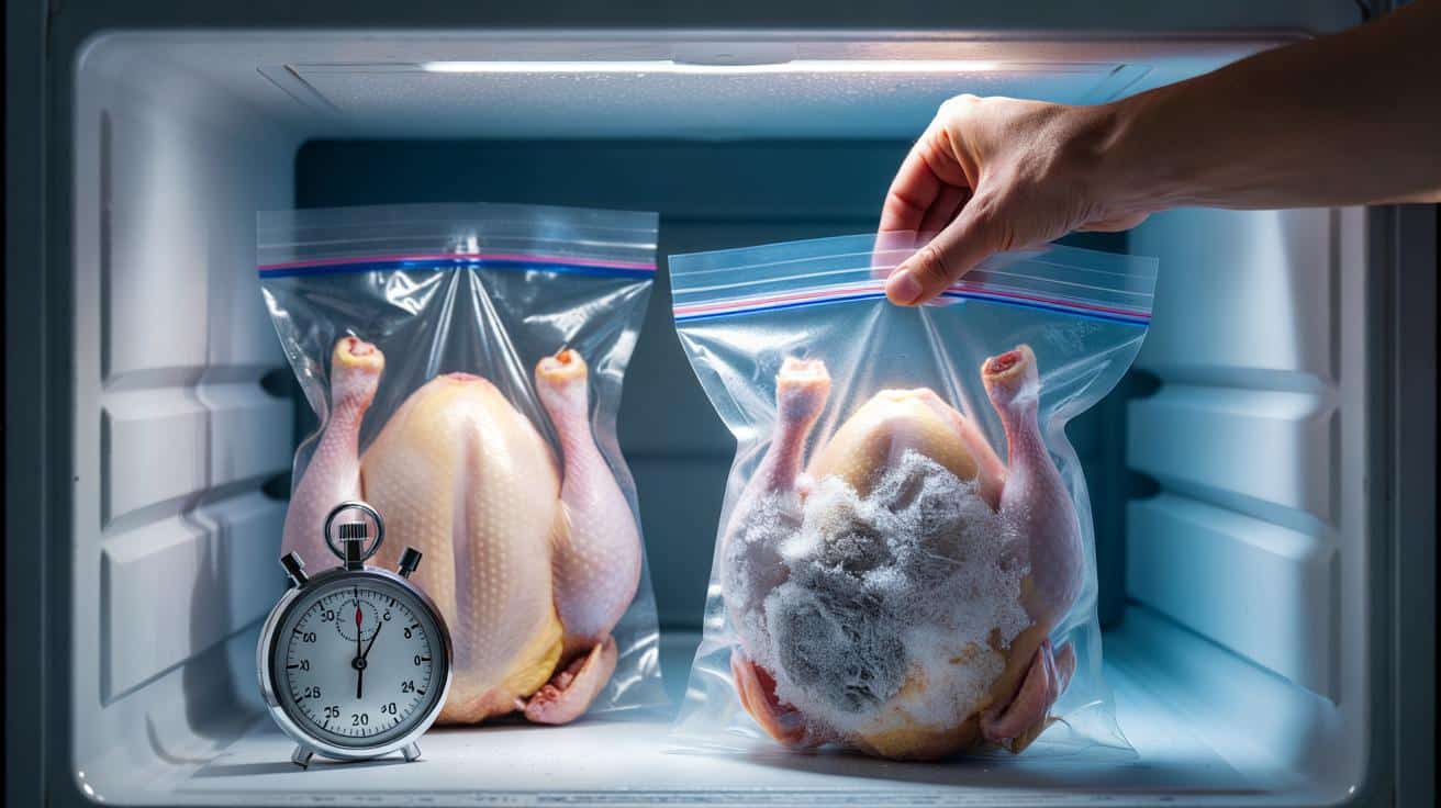 Two-year-old frozen chicken in your freezer: can you still eat it? the 30-second test you must try