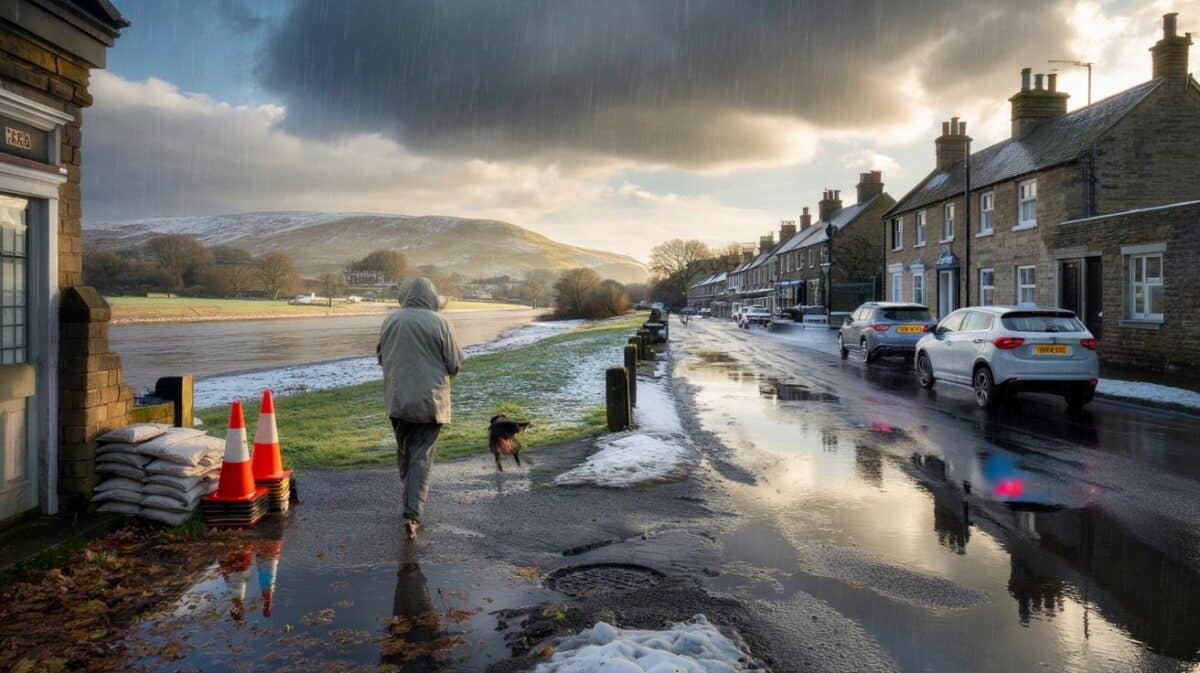 UK cold snap easing after weekend snow: will you feel thaw as 8–12C returns, 40 flood alerts fade?
