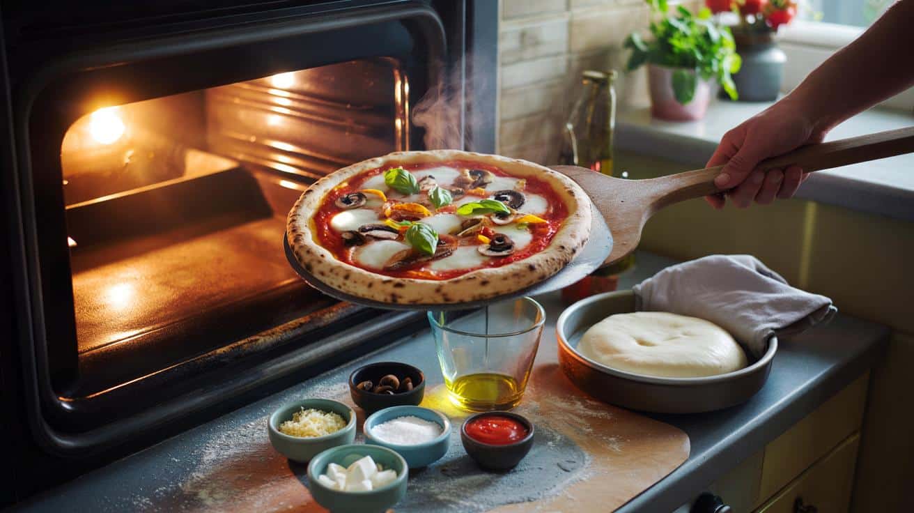 Weeknight lifeline for you: no-knead 20-minute pizza, 8 ingredients, £2.10 a pizza — try it?