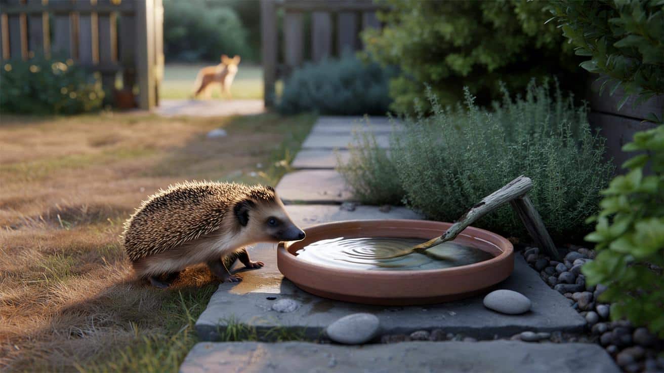 Why a small water bowl could make your garden a safe stop for hedgehogs