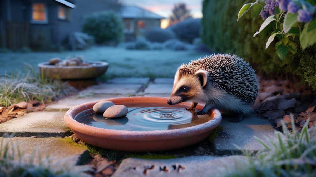 Why putting a bowl of water outside could save dozens of hedgehogs this winter