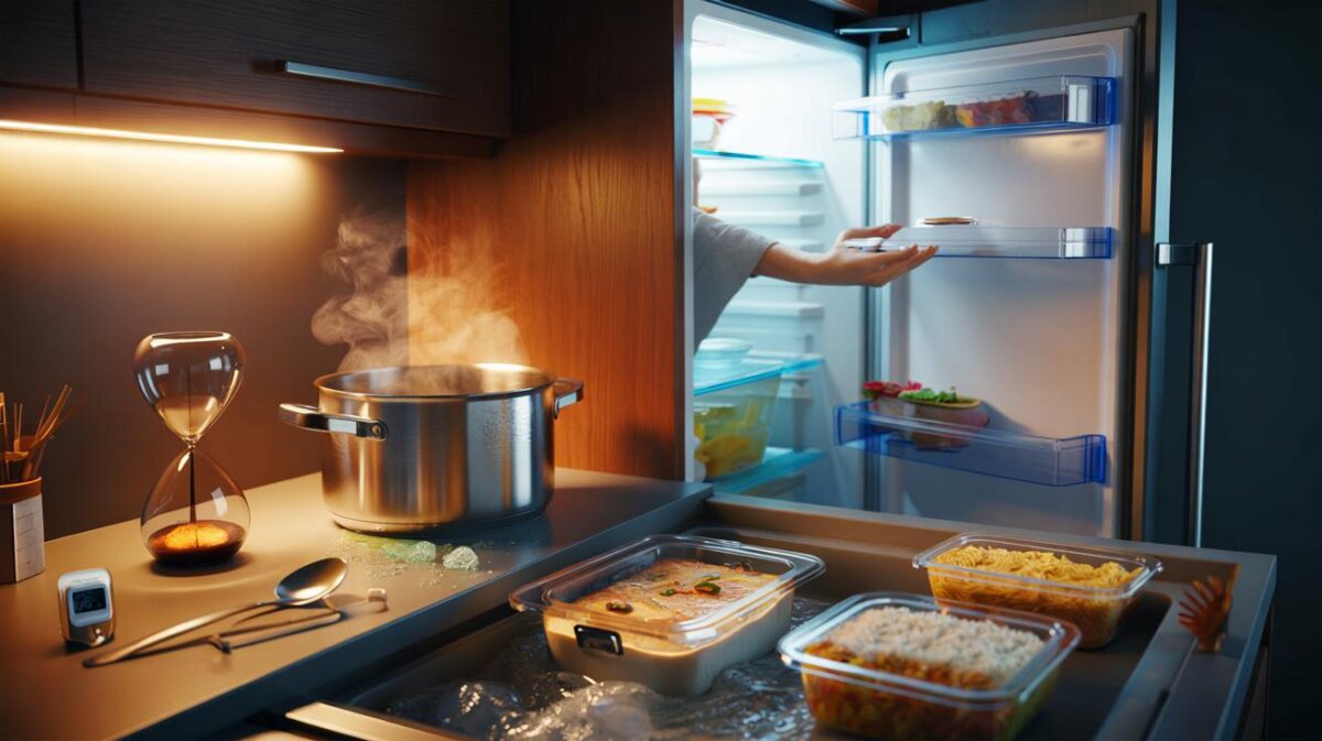 You still cool leftovers on the counter, don’t you? 2 hours, 8–63°C and your family at risk