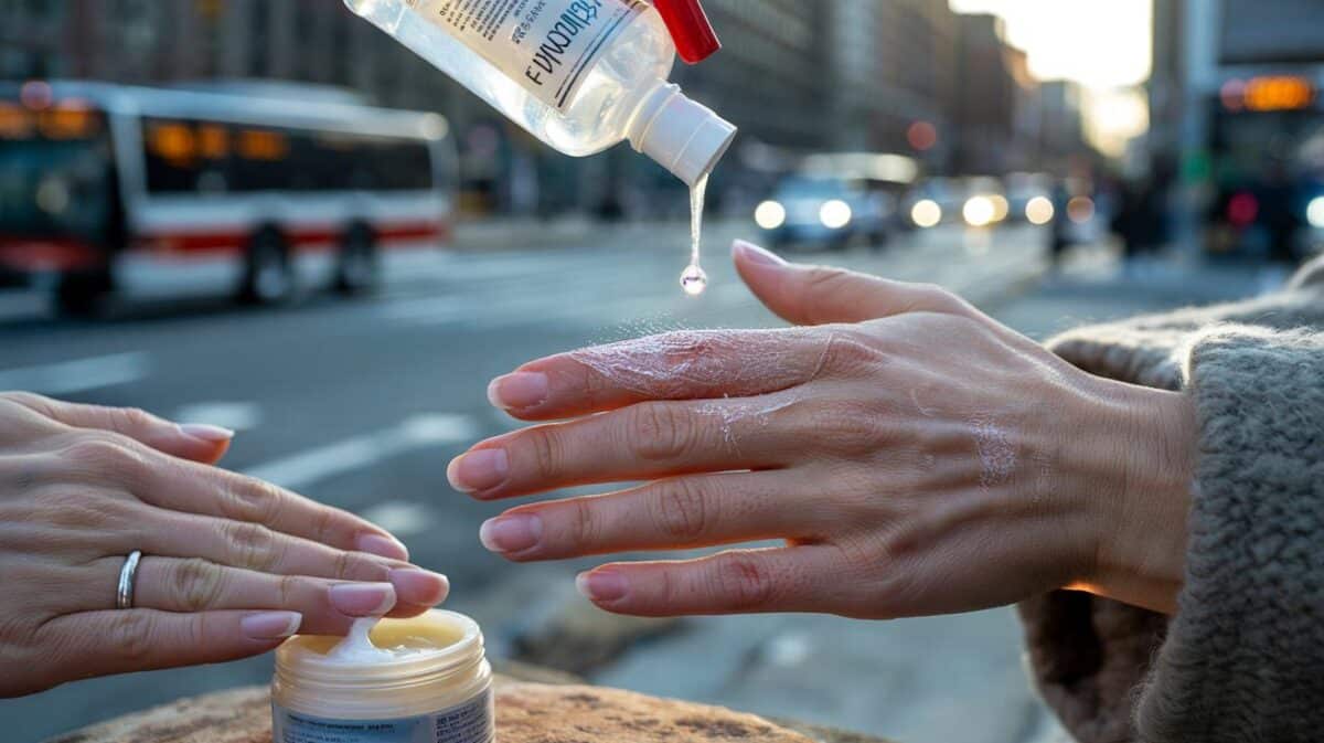 You use hand gel 12 times a day : what those 60–70% alcohol rubs do to your skin in 30 days