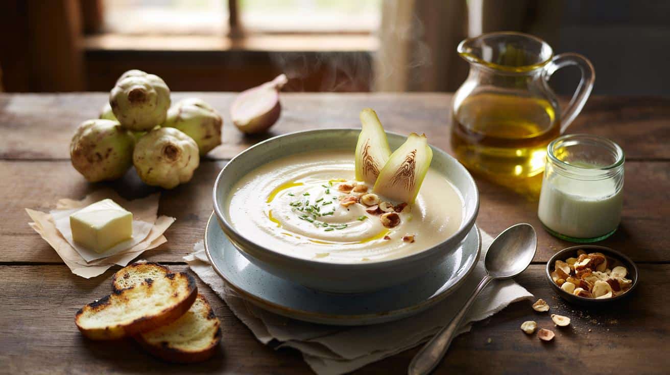 Your autumn bowl for under £2: 5 ingredients, 20 minutes, and a Jerusalem artichoke velouté to crave