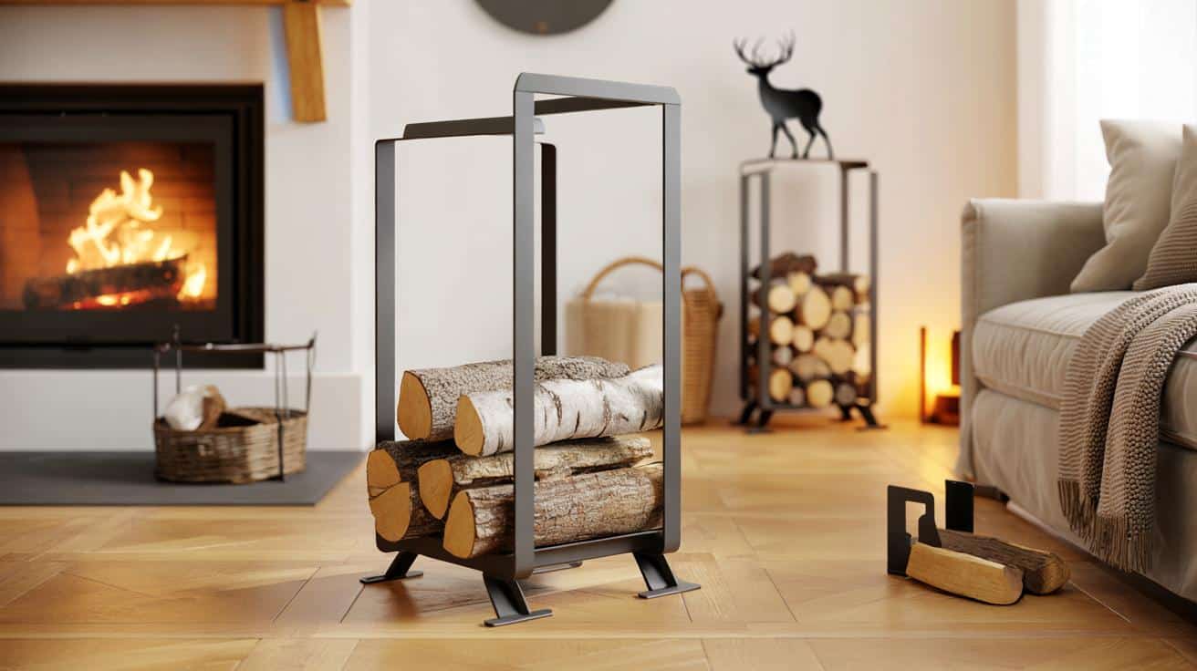 Your fireplace chaos ends for €9.99: will Lidl’s 100 kg wood rack finally rescue your living room?
